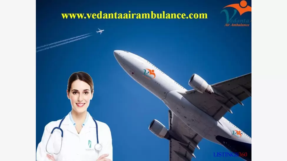 Speedy Patient Transfer by Vedanta Air Ambulance Service in Delhi