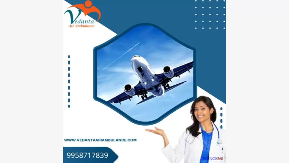 Acquire Hassle-Free Patient Relocation by Vedanta Air Ambulance Service in Guwahati